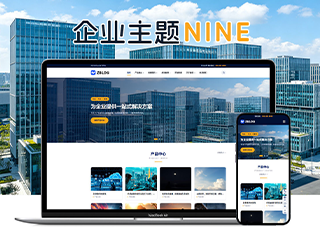 极致·九号自适应企业主题 百变配色
